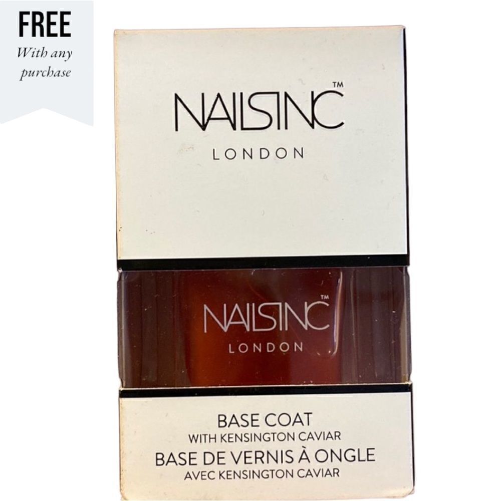 FREE Nailsinc London Base Coat NIB